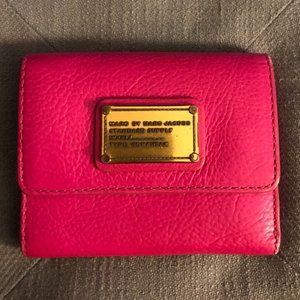 Marc by Marc Jacobs Pink Trifold Wallet